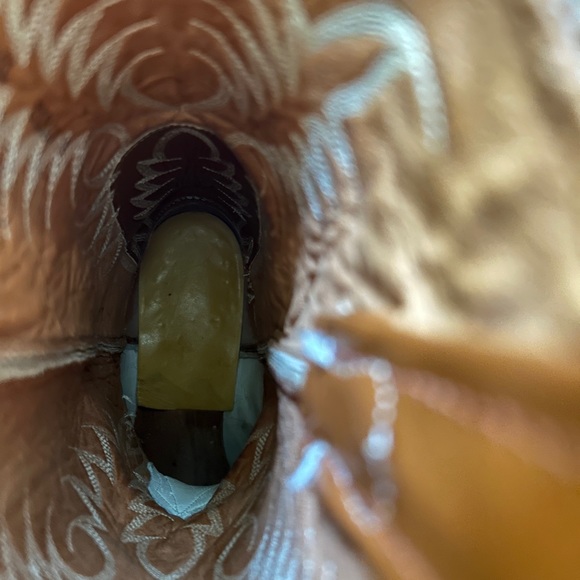 Nocona Men’s Lizard Cowboy Boots size 8 D, Women’s 9.5/10 - Picture 7 of 16